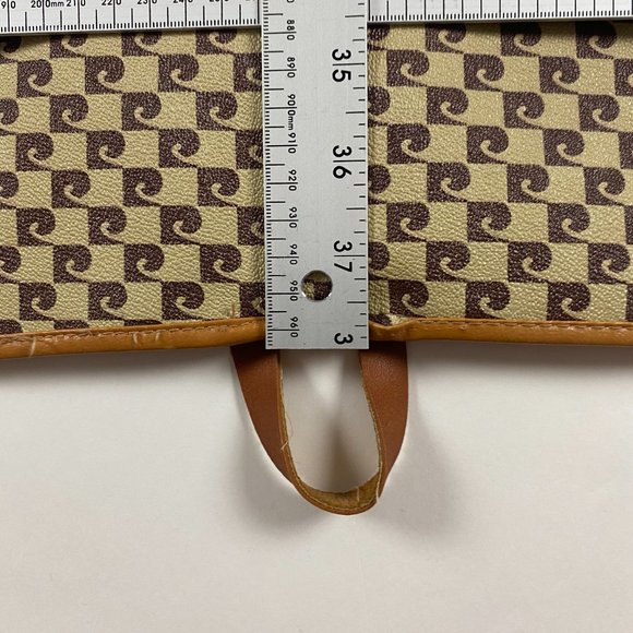 Vintage Pierre Cardin Monogram Garment Bag Tote Luggage Travel - Picture 12 of 12